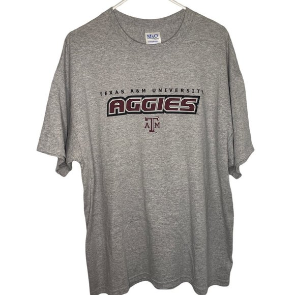 Alternative Other - Texas A & M University Aggies Short Sleeve T-Shirt Grey Men's XL New With Tag